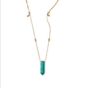 Alex and Ani Turquoise Pendant Necklace